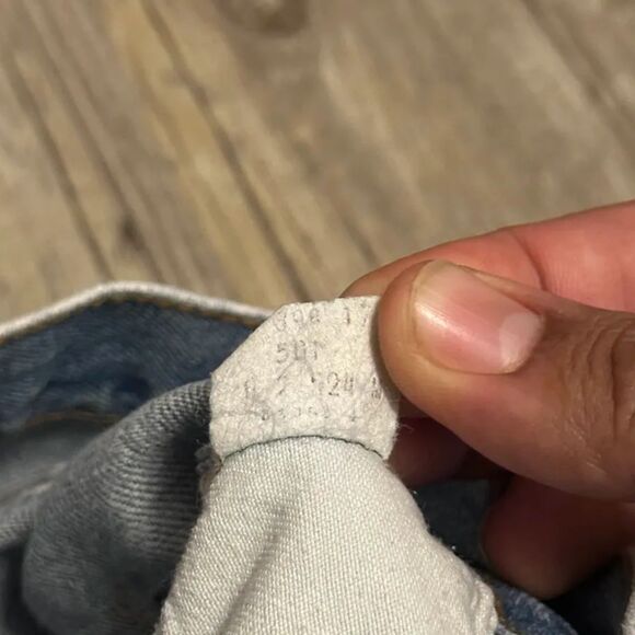 Vintage 70s Levi's 501XX Redline Selvedge Red Tab Denim Jeans Size 30X31 - Picture 4 of 9